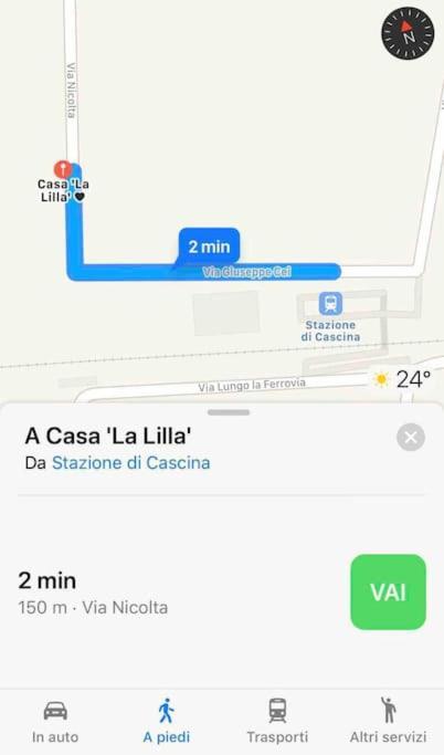 Casa La Lilla Leilighet Cascina Eksteriør bilde